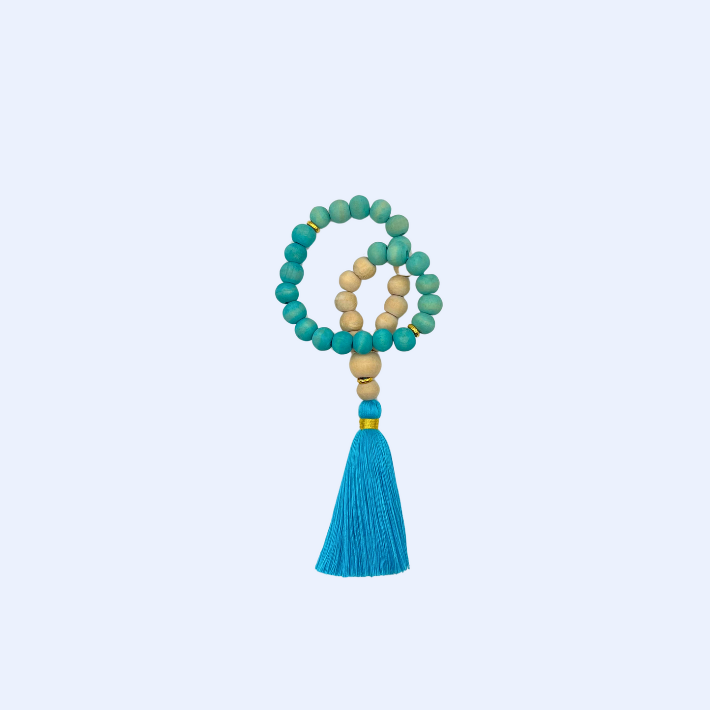 Baby Blue Ombré Prayer Beads 33