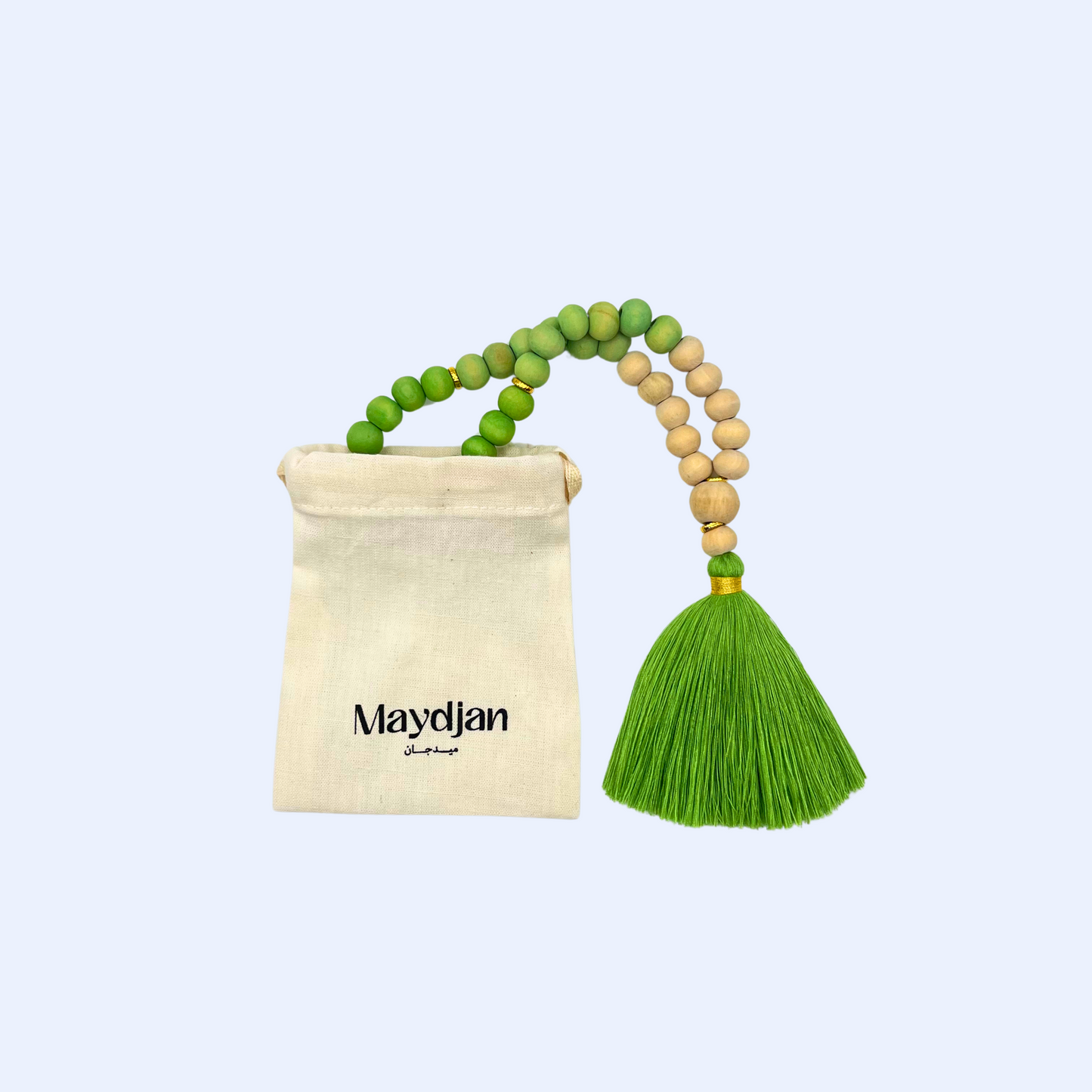 Green Ombré Prayer Beads 33