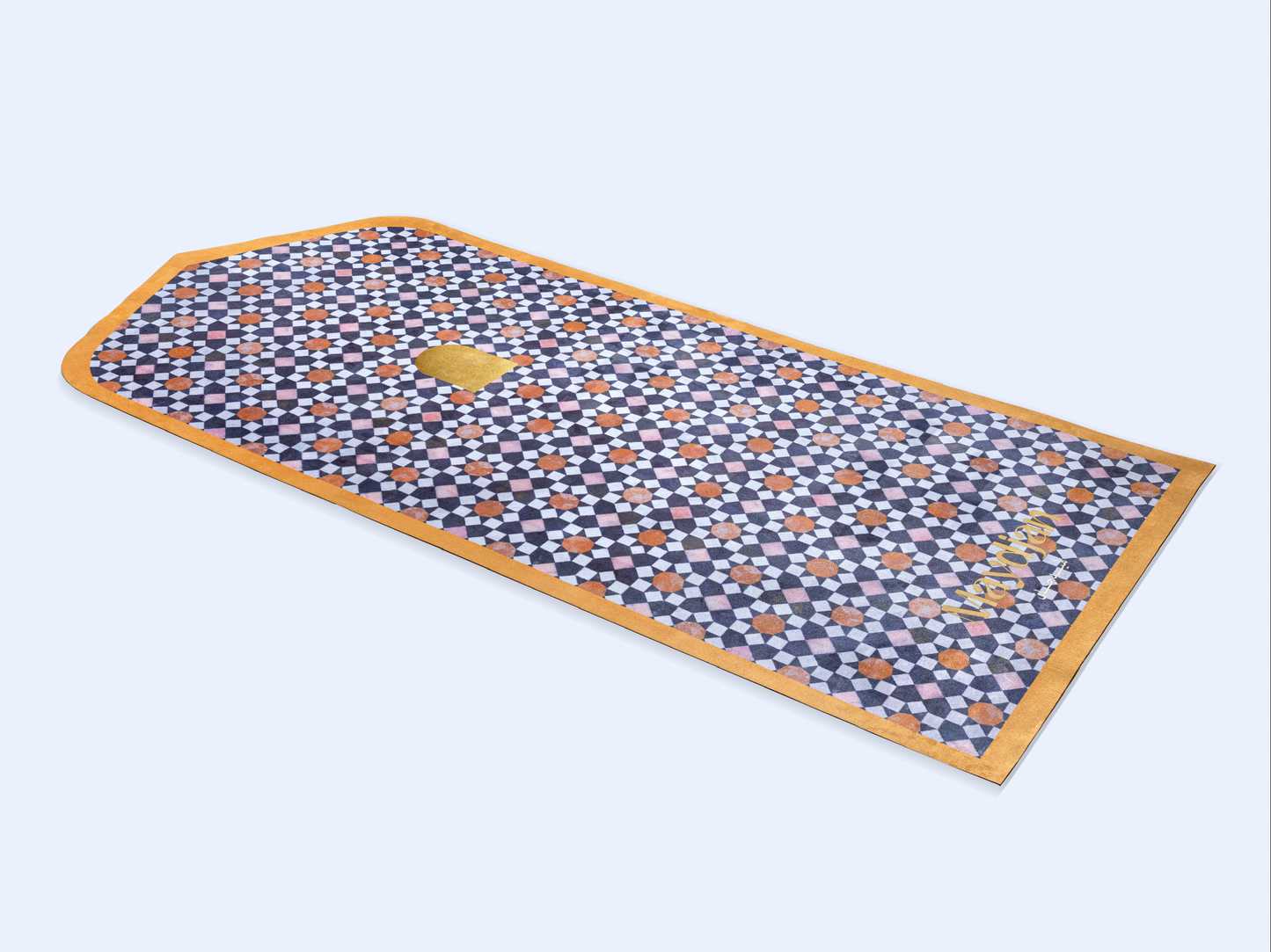 Mamlaka Black & Gold Prayer Mat