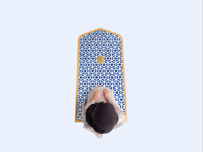 Dar Sidi Saïd Blue Prayer Mat