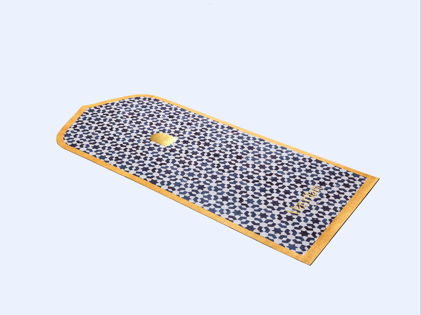 Kasbah Black & White Travel Prayer Mat