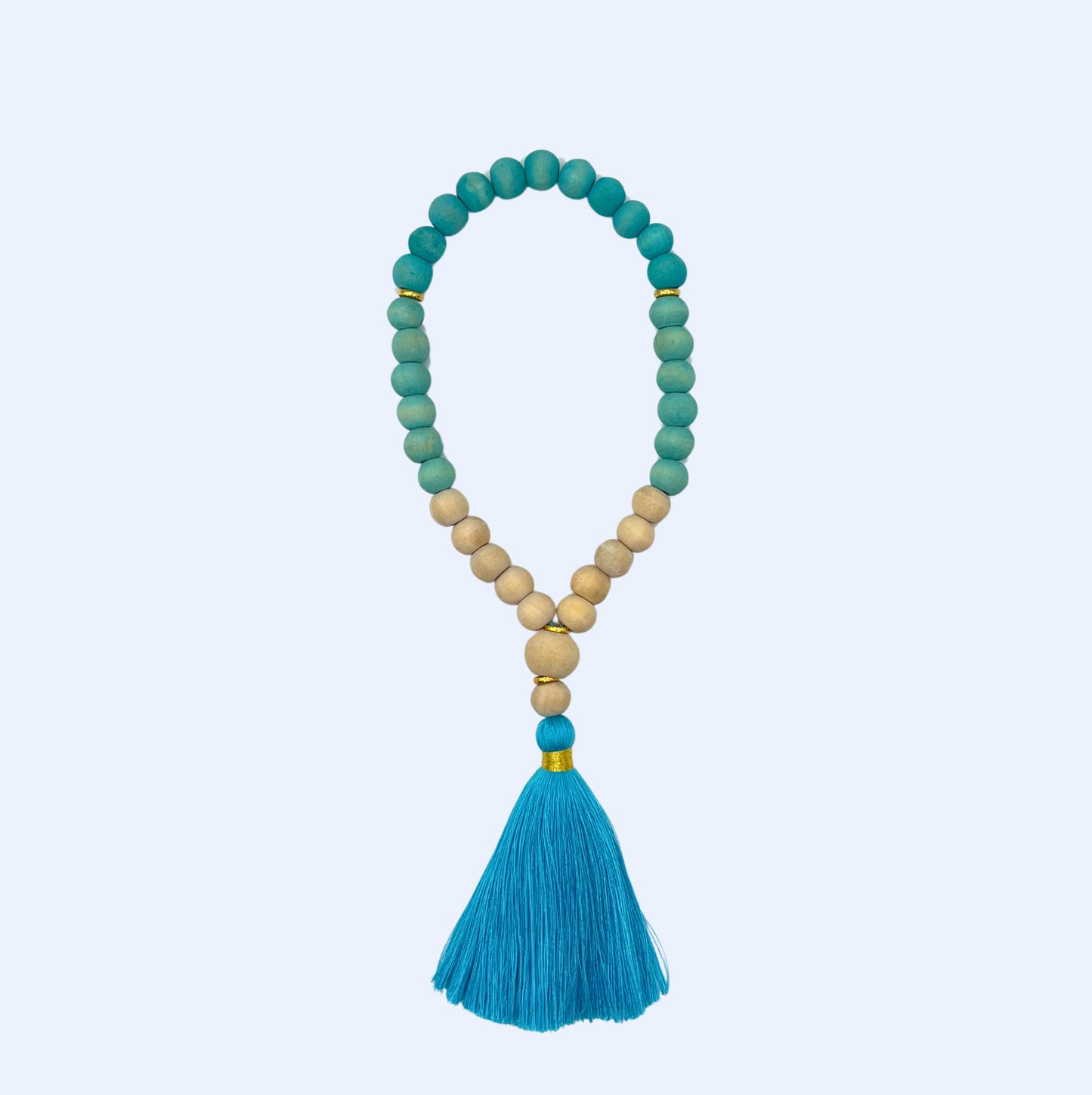 Baby Blue Ombré Prayer Beads 33